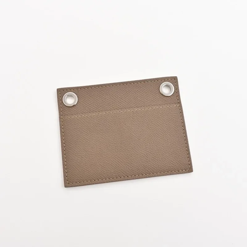 Small Insert for your Slim Wallet transformation into Cross Body Bag Ep Genuine Leather Liner Lining Card Holder