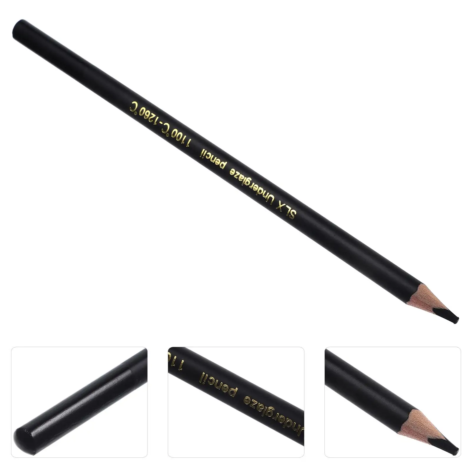 2 Pcs Underglaze Drawing Pencil Smooth Writing Erasable Handicraft Ceramic Pottery Painting Color