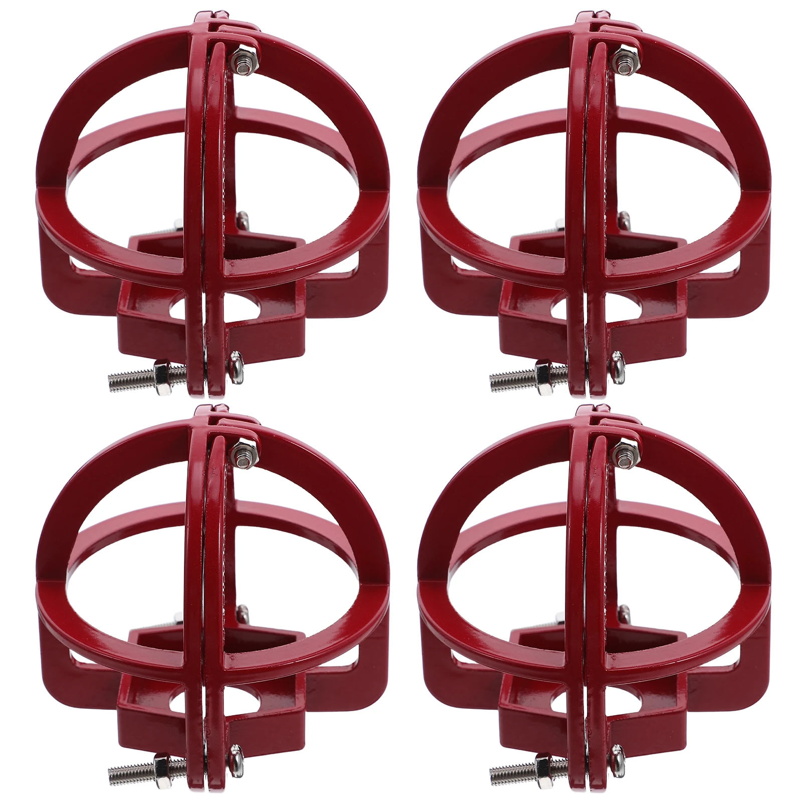 4pcs Sprinkler Head Cover Fire Sprinkler Guard Protective Cap For Ceiling Residential Commercial Safety Protection Cage