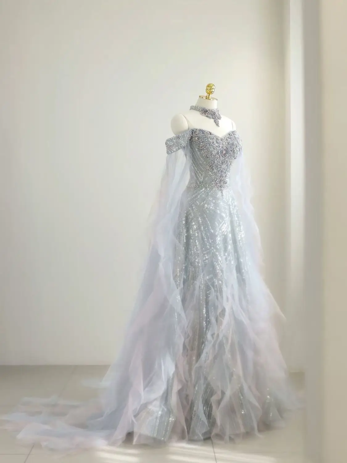 Ele Evening Gown Women's 2025 New High-End One-oulder Adult Ceremony Wine Toasting Dr Bride Host Birthday