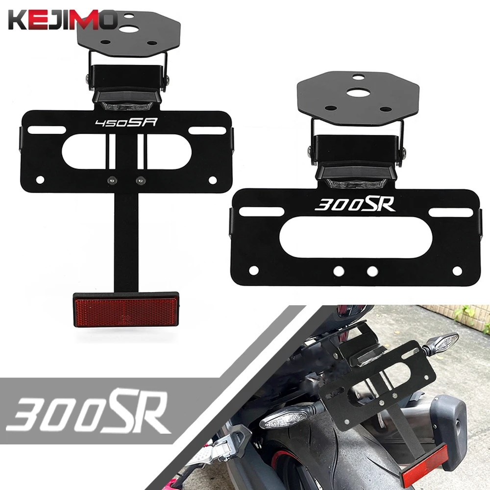 

For CF moto CFMOTO 450SR SR-S/SS/NK/SR 2022 2023 2025 2024 Rear Tail Tidy License Number Plate Frame Holder Bracket 300SR 250SR