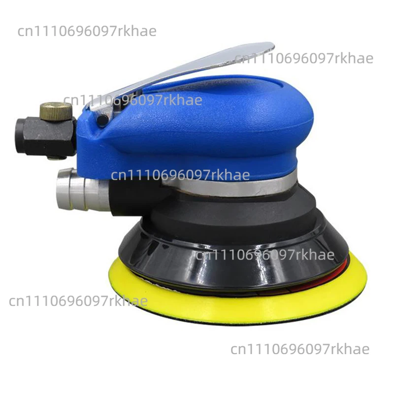 Dust-free sandpaper machine, polishing and waxing machine, polishing machine, wind grinder 5 inch pneumatic grinder