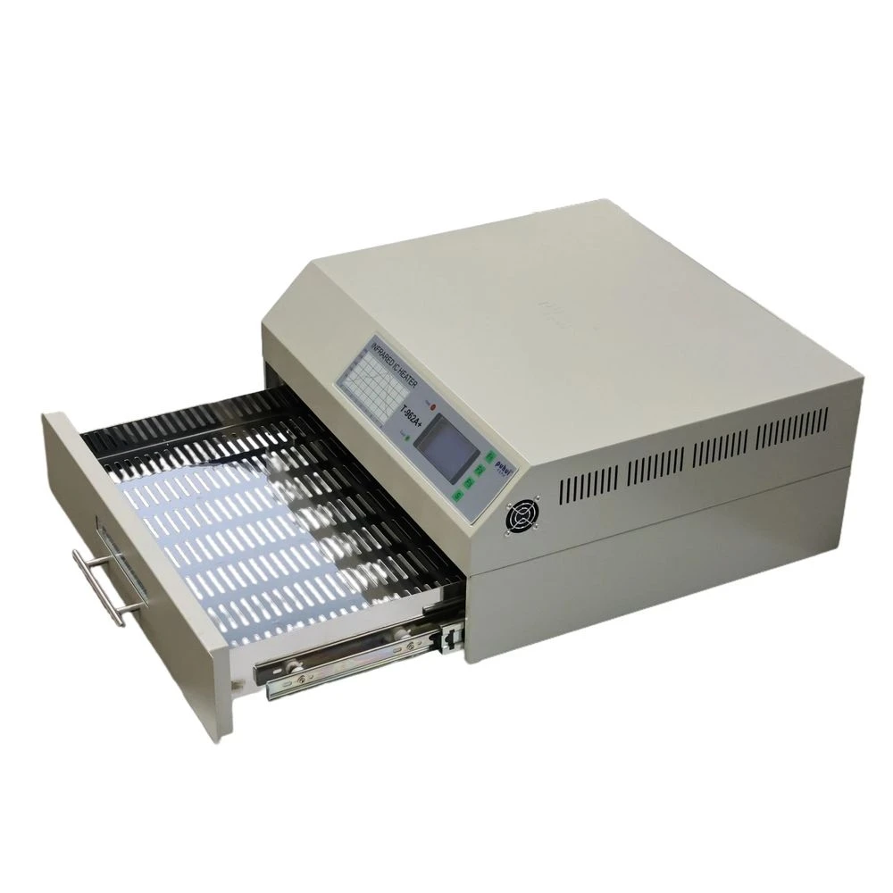

Professional 350℃ Puhui T-962A+ Reflow Oven 370x450mm Soldering Machine for SMT PCB BGA LED with PC Connection