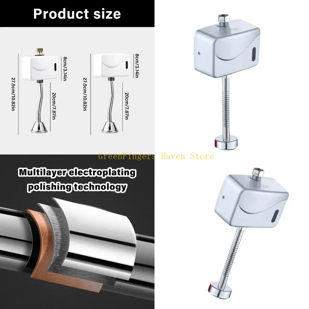 

F68D Small Sensing Urinal System Automatic Flushing Mechanism Energy Saving ABS Housing Fast Installation for Household Use