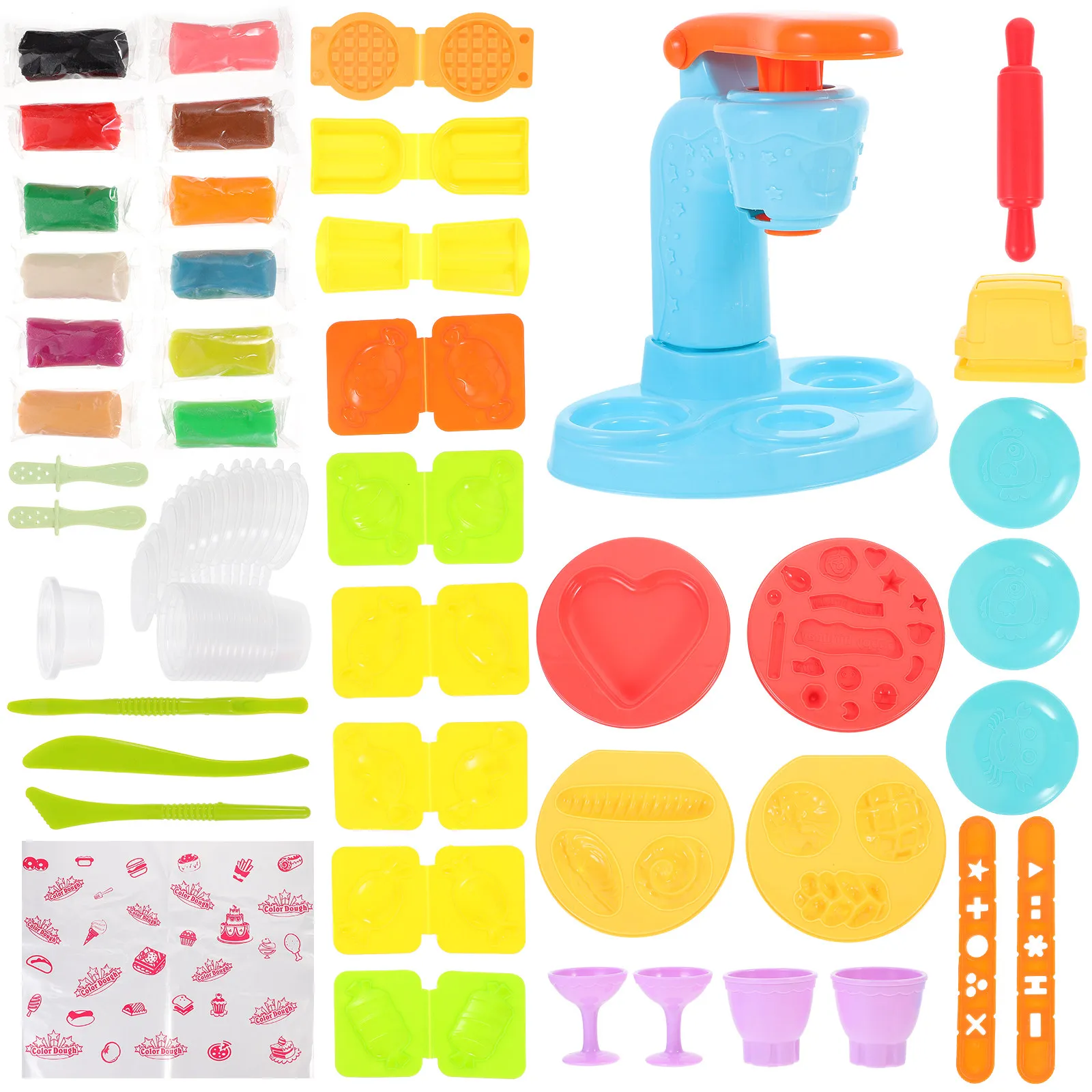 

Набор для изготовления мороженого: креативный набор для лепки из глины, улучшающий координацию рук и глаз, инструменты для детского творчества, игрушки для ролевых игр