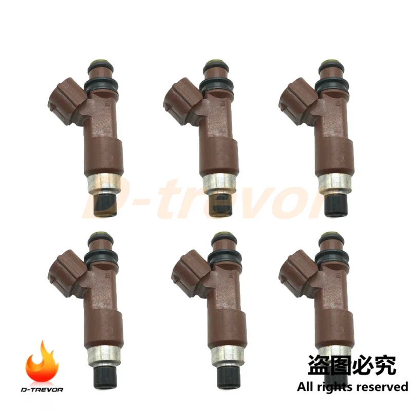 6pcs 16611-AA700 High quality Fuel injector for 2005-2009 Subaru Outback Legacy 3.0L