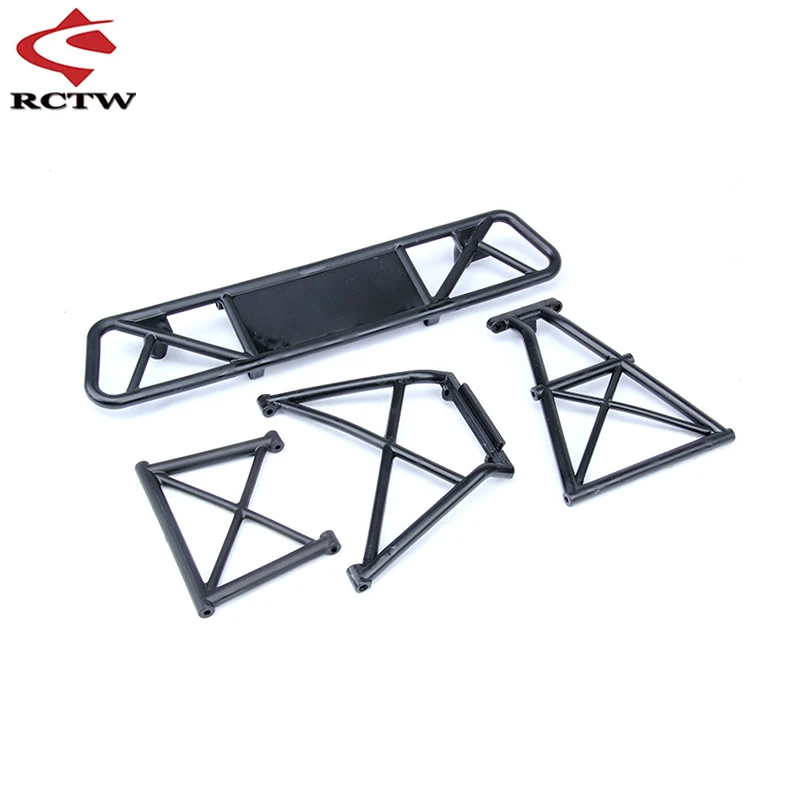 Plastic Front or Rear Bumper Kit for 1/5 Rc Car Losi 5ive T ROFUN ROVAN LT King Motor X2 Truck Spare Toys Parts