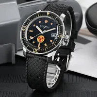 Octopus Kraken 40mm Diving Watch PT5000 Automatic Movement 300M Waterproof 316L Stainless Steel Sapphire Crystal Luminous Watch