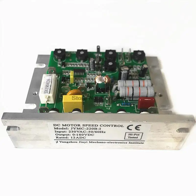 Imagem -02 - Placa de Controle da Velocidade da Escova da C.c. Scr340 Jymc220a Jymc220b-i Jymc220c Jymc-220d-i 115v 120v 230vac Torno Regulador de Velocidade Controlador