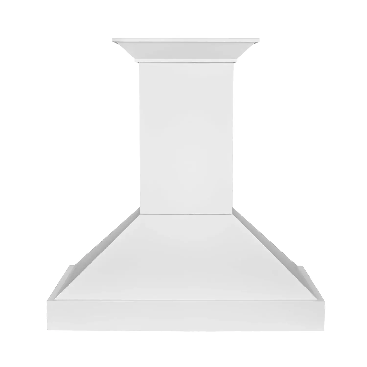 30 in. Wooden Wall Mount Range Hood in Smooth Bright White Finish (KBWW-30), Customized