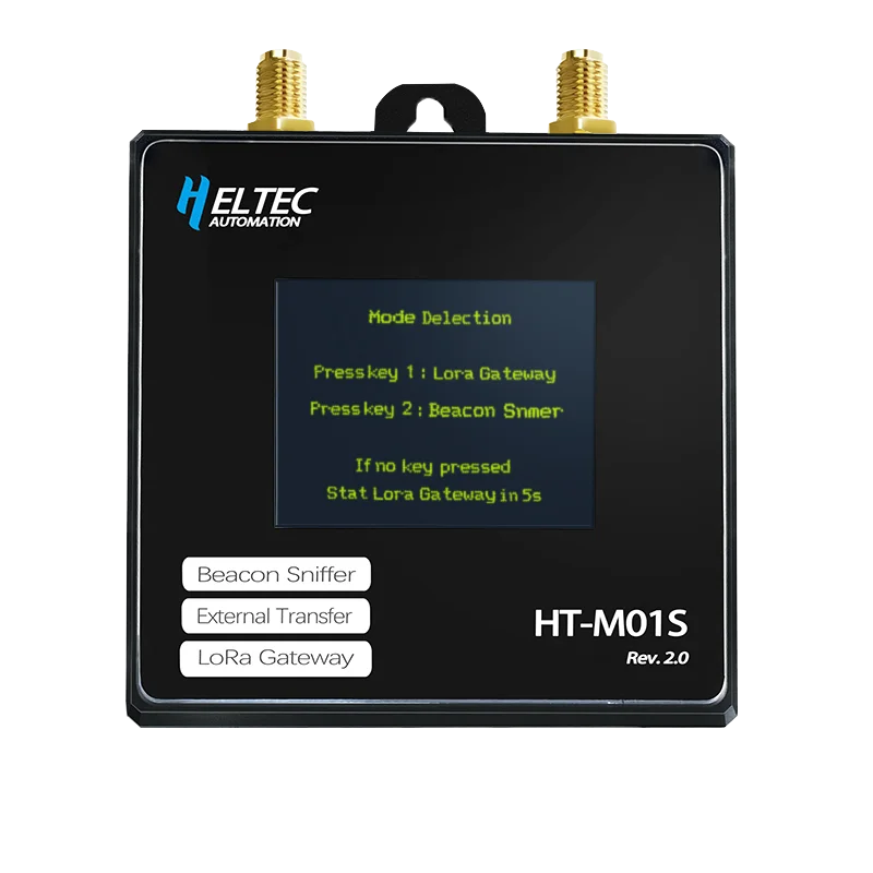 Heltec HT-M01S Indoor LoRa Gateway (Rev.2.0) ESP32 MCU  Wi-Fi and Ethernet supported LoRaWAN Class A, and Class C protocols