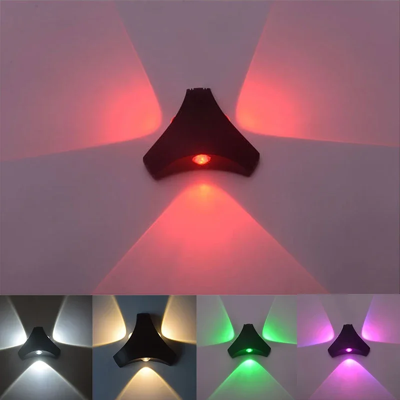 

Creative Personality Wall Light 9W Outdoor Waterproof Garden Courtyard Porch LED Lighting AC85-265 Home Indoor Decor Wall Lamp