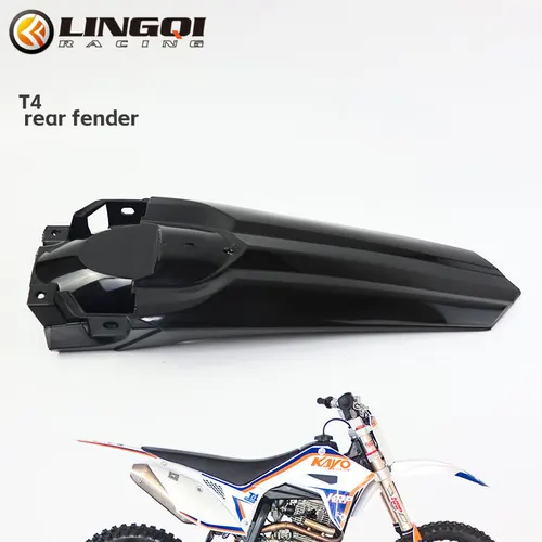 LESQUE Pit Dirt Bike guardabarros de rueda trasera, Kit de carenado, cubierta de guardabarros de plástico para KAYO T4 T 4, accesorios de motocicleta todoterreno