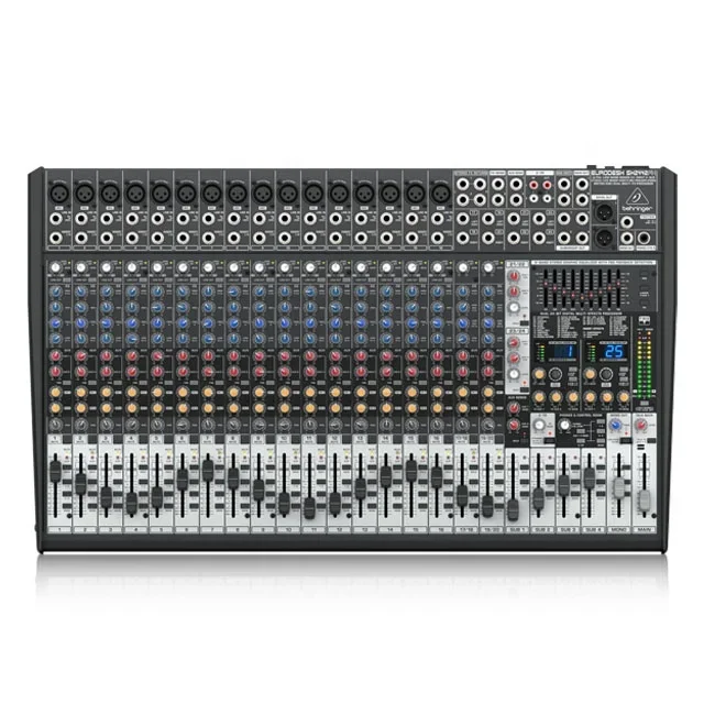 

Behringer SX2442FX 24-channel Professional Digital Mixer Console Stage Cabinet Sound Console Live Show Music Equipment