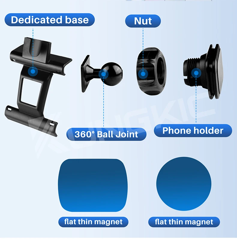 Für Seat Leon MK4 Cupra Leon Cupra Formentor 2020 2021 2022 2023 2024 2025 Auto Schwerkraft Magnetische Telefon Halter Halterung GPS stehen – Detail 4