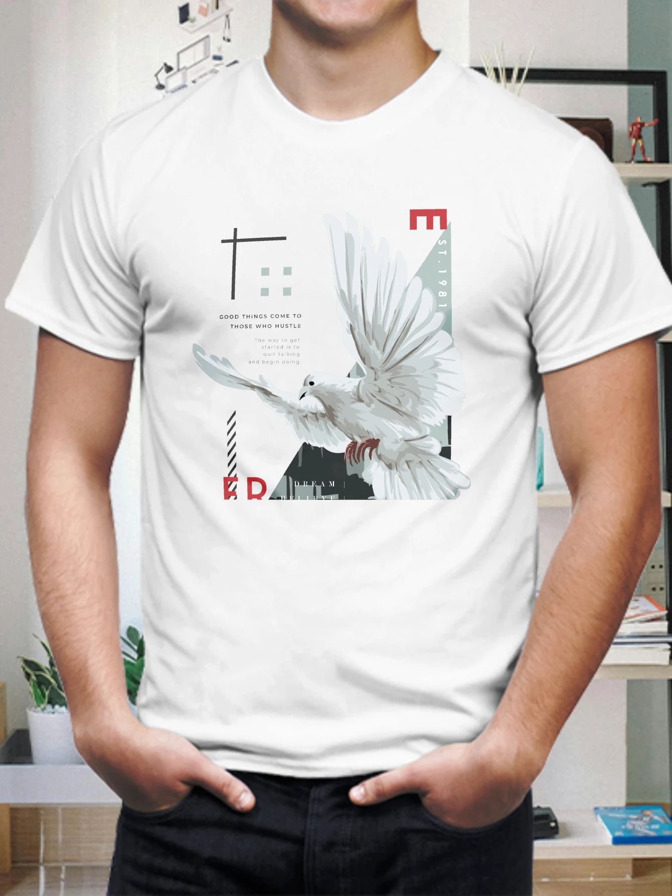 

Мужские футболки 2025: Новая мужская одежда, 100% хлопок, топы в стиле Y2K, спортивные топы, однотонные базовые спортивные футболки, летние с графическим принтом