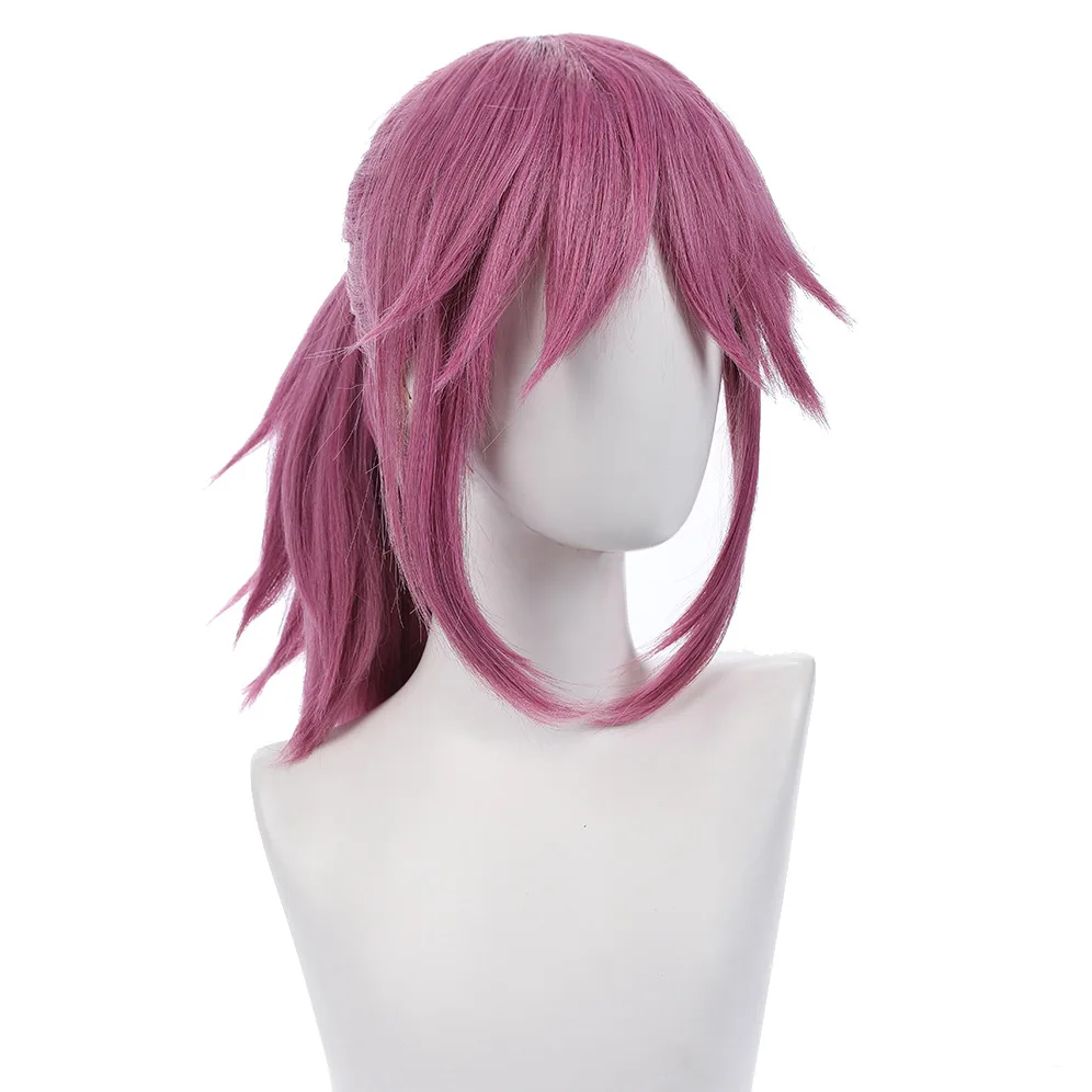 Peluca sintética larga y recta para Cosplay con flequillo, pelo de fiesta de disfraces de fibra resistente al calor ajustable para mujer, juego de rol de Anime