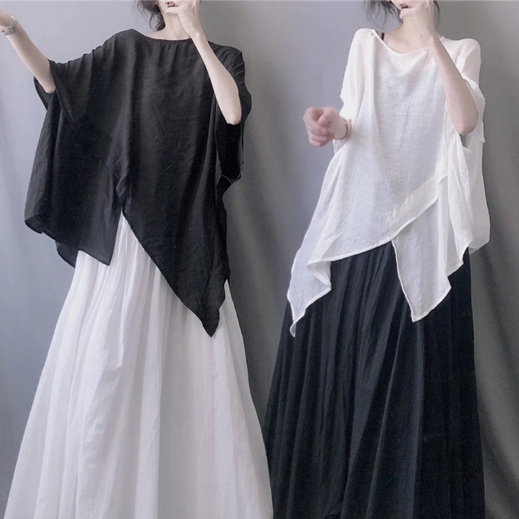 

Женский свободный повседневный летний тонкий шелковый полиэстер с кондиционером, солнцезащитный чехол, летняя мода