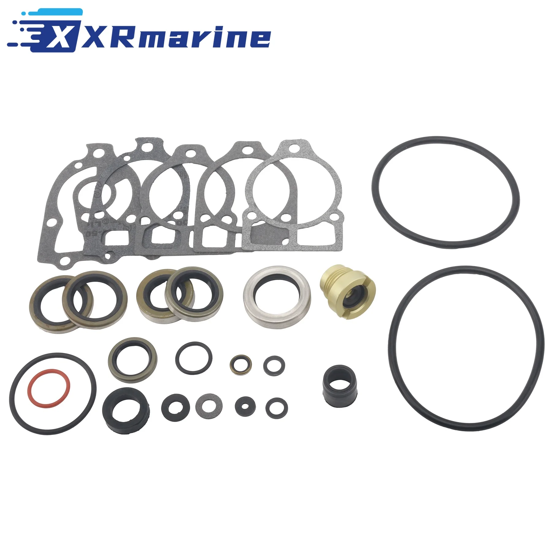Lower Unit Gearcase Seal Kit for 26-55682A1 for Mercury 150 175 200 225 HP Sierra 18-2653 image 2