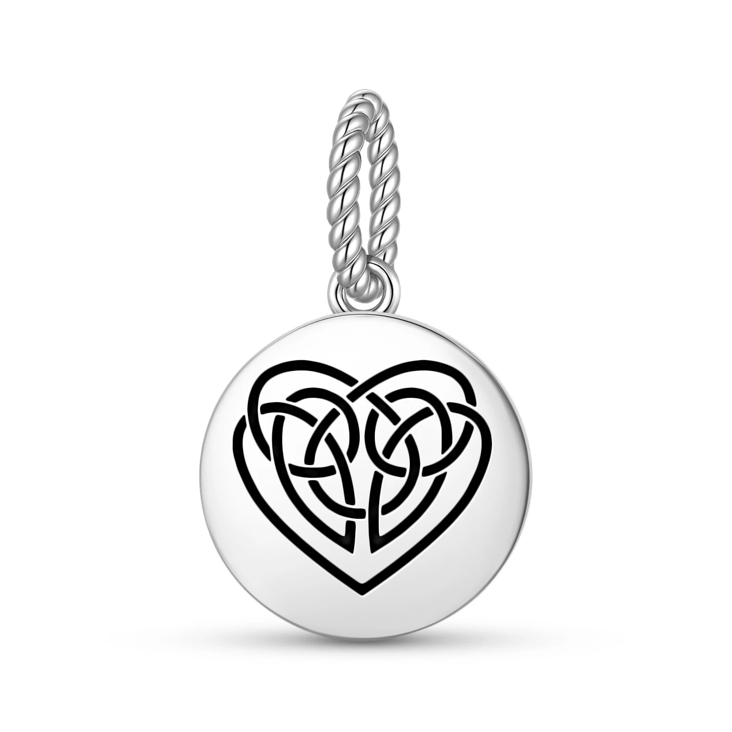 

The Celtic Motherhood Knot 925 Sterling Silver DIY Charm Bead Pendant for Original Bracelet Jewelry Gift