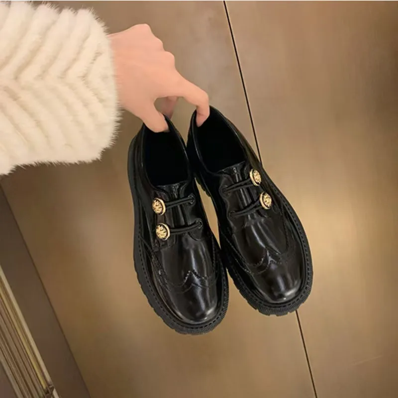 المرأة حذاء بدون كعب سميكة القاع جوهرة حجر الراين الانزلاق على الشقق نسخة جلدية جولة تو كعب مسطح الصيف المطاط وحيد الأحذية #4