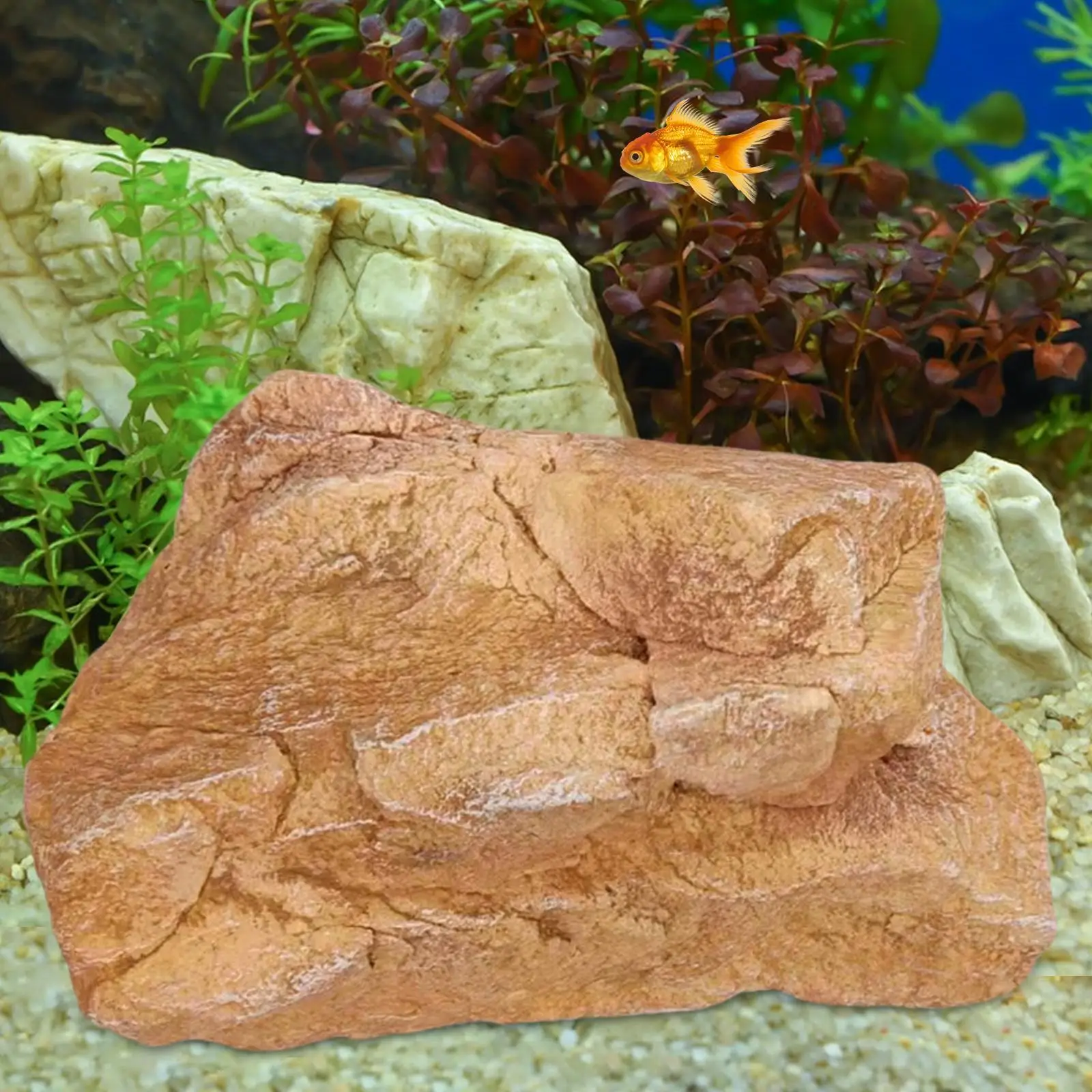 

Artificial Stone Decorative, Ornament, Realistic, Simulation Rock, Faux Rock for Garden Decor Hotel Bonsai Yard Decoration