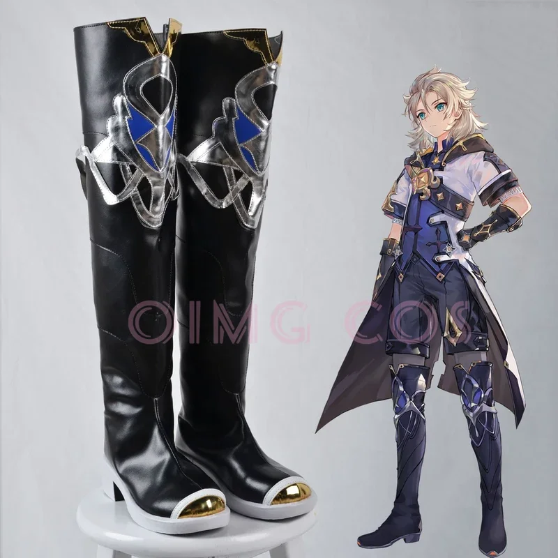 

Impact Albedo Cosplay Shoes Anime Chinese Style Halloween for men Game