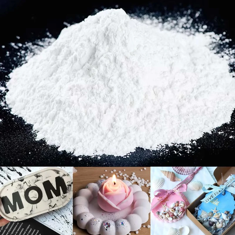 Polvo de fundición de resina de 500/1000g, polvo de yeso blanco de alta densidad, arcilla, cemento, yeso, Material para muñecas, suministros para manualidades DIY