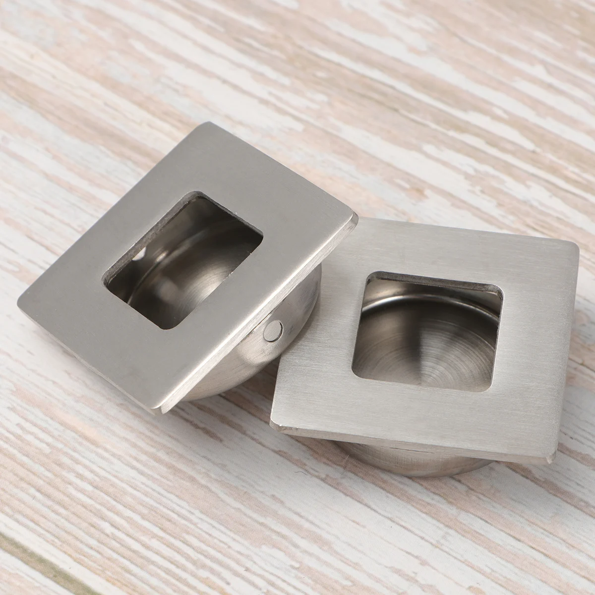 

2Pcs Stainless Steel Door Handle Metal Drawer Pull Cabinet Handle 40mm Rustproof Minimalist Home Decoration Shoe Ark Doorknob