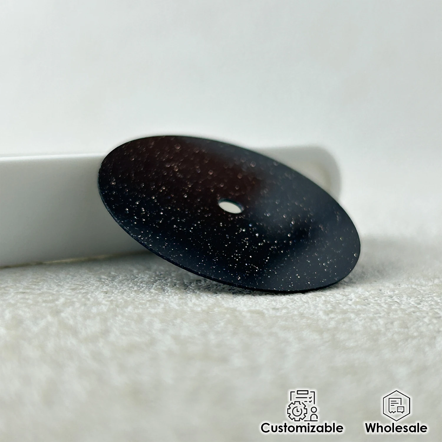 Il quadrante da 28,5 mm ha una superficie del cielo stellato che scintille Il quadrante NH35/36 e il quadrante 4R35 può essere personalizzato con accessori per orologi con logo