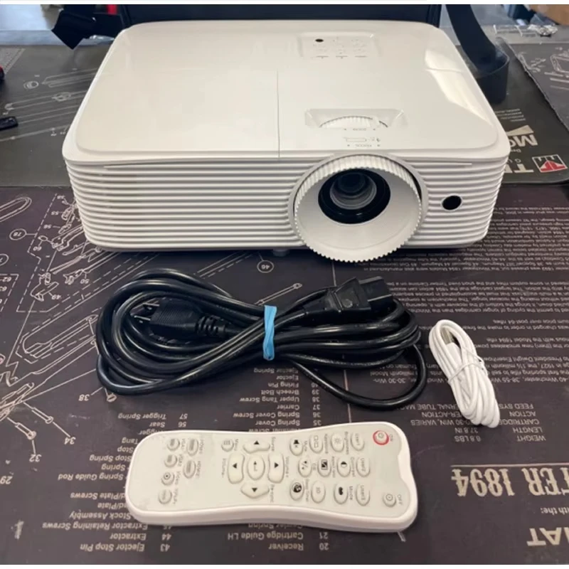 HD28HDR 4K HD Heimkino-DLP-Projektor, vollständiger 3D 1080P, 3600 Lumen, intelligenter Videoprojektor für Unternehmen und Bildung