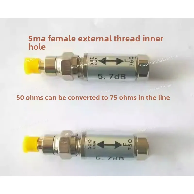 

Преобразователь RF импеданса 50-75 Ом — разъем SMA-F в BNC для передачи сигнала