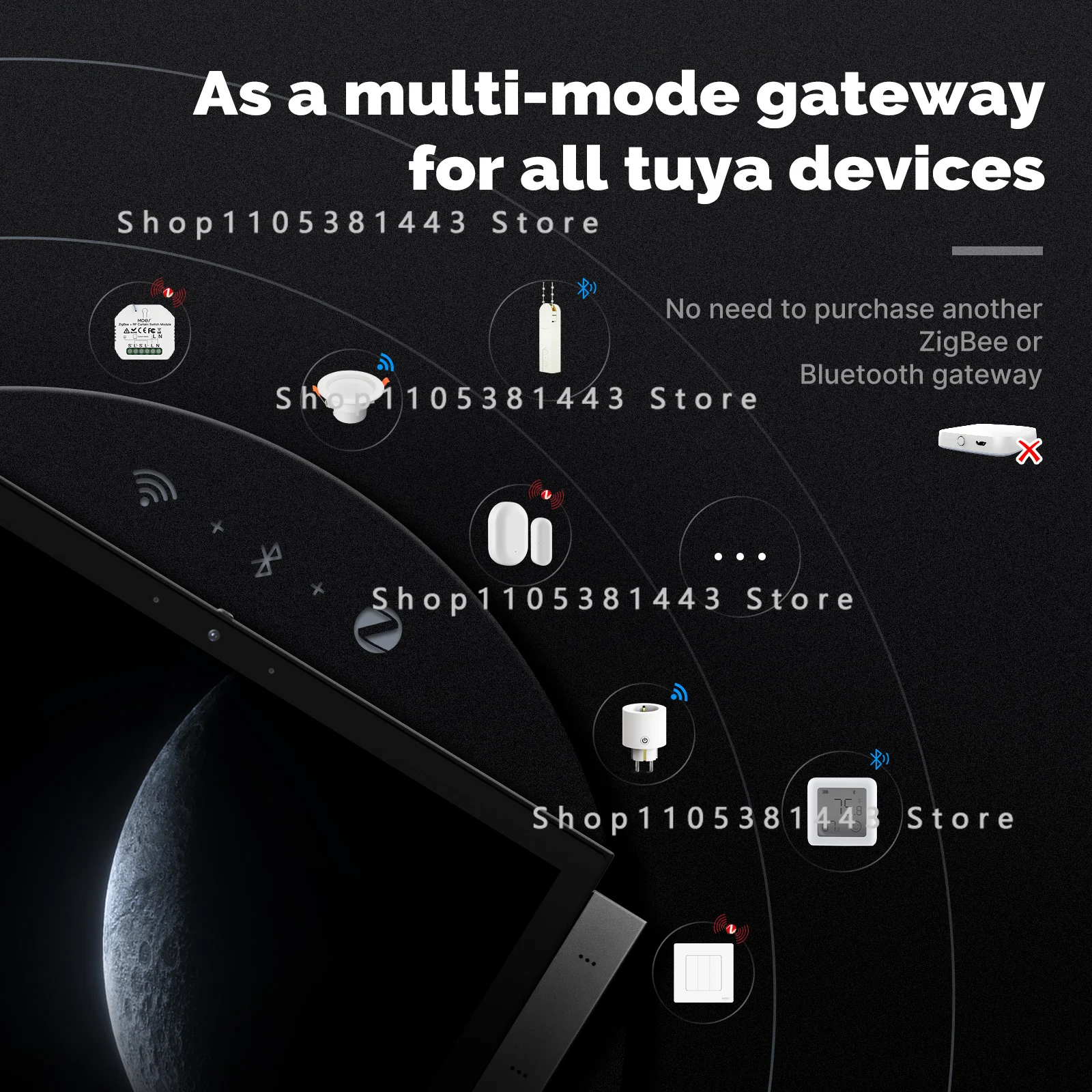 Automatyka domowa 2026 Moes Tu – Smart Home Control Panel recenzja i cena