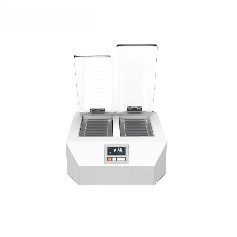 Incubadora de cartões de reagentes BJPX-SK24 para agrupagem sanguínea com 24 cartões e flutuação de temperatura de 0,1°C para uso laboratorial