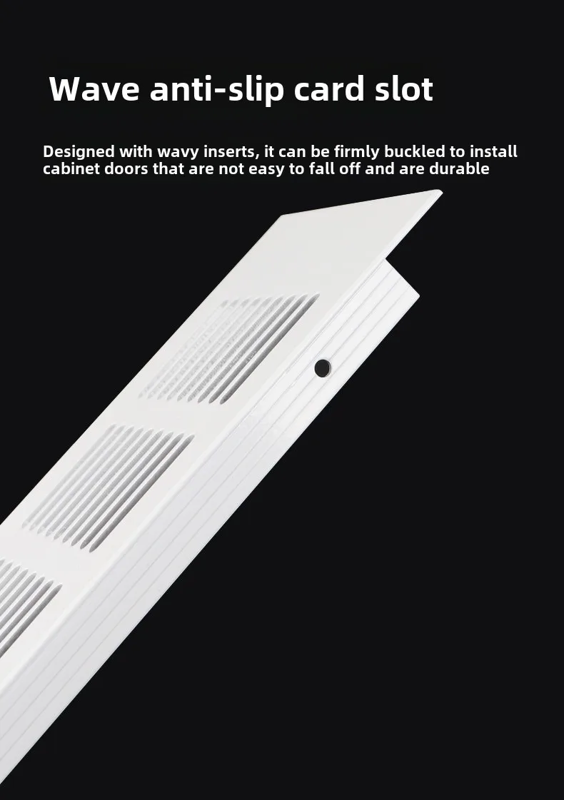 Breite 100/150/200mm Lüftungsgitter aus Aluminiumlegierung, atmungsaktives Netz, Länge 100-500mm, Schrank-Lüftungsnetz, Lochabdeckung, Hardware – Detail 6