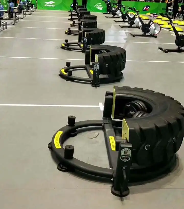 Tire Flip Gym Fitness  to be strong