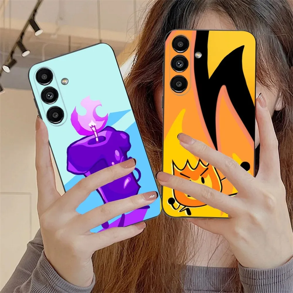 

Battle For Dream Island Phone Case For Samsung S24,S21,S22,S23,S30,Ultra,S20,Plus,Fe,Lite,Note,10,9,5G Black Soft Cover