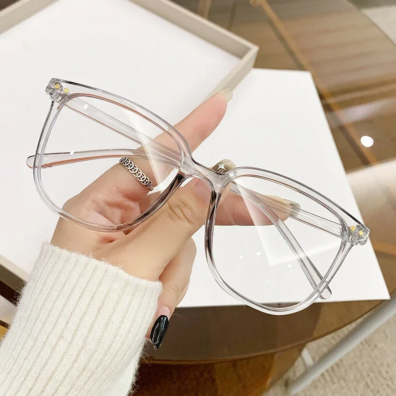 Blaulicht-blockierende Brille für Computerspiele, modische gefälschte Anti-Augenbelastungs-Brille für Damen und Herren – Detail 8