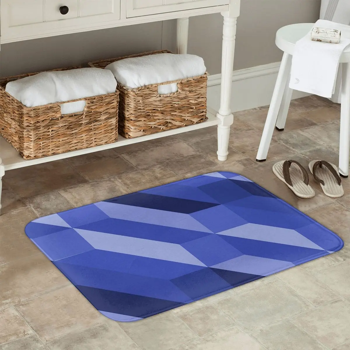 Famous Geometric B-bauhaus Art Doormat Kitchen Entrance Home Floor Mat Anti-slip Carpet Rug for Bedroom Footpad Mats