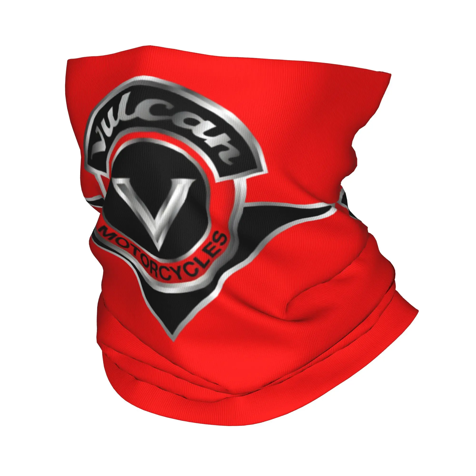 Custom V-Vulcans Bandana Winter Neck Warmer Men Windproof Wrap Face Scarf for Ski Motorcycles Gaiter Headband