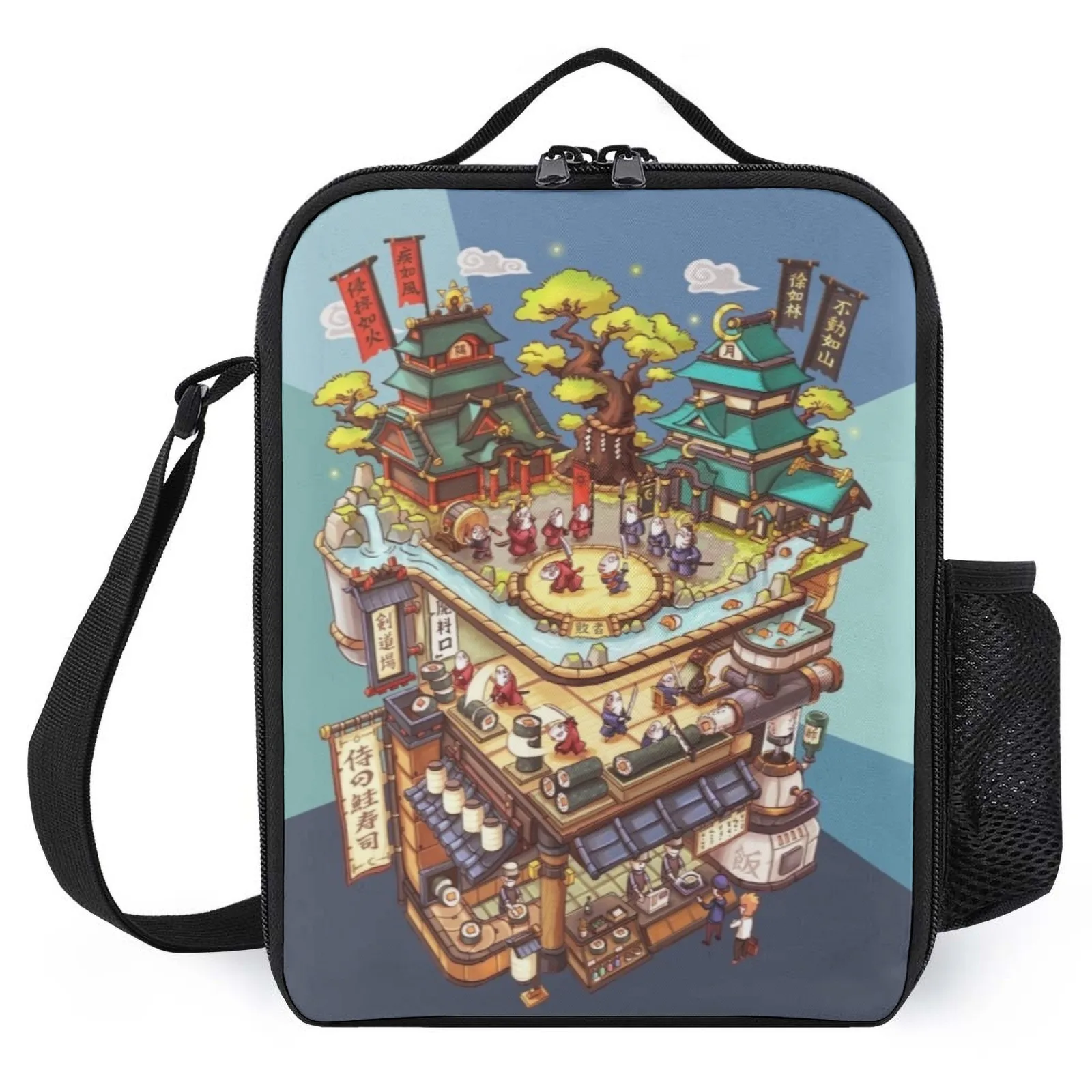 

Avocardio Bolsa Termica Printed Child Picnic Bag School Lunch Bags Children Insulation Lunch Box Bag