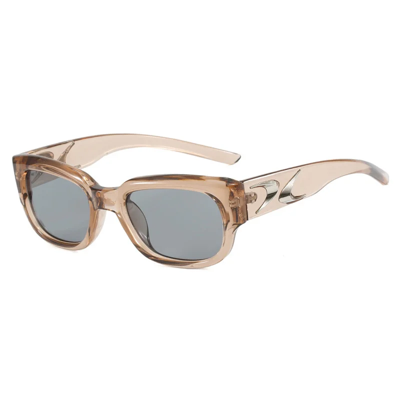 Retro Square Frame Cat Eye Sunglasses