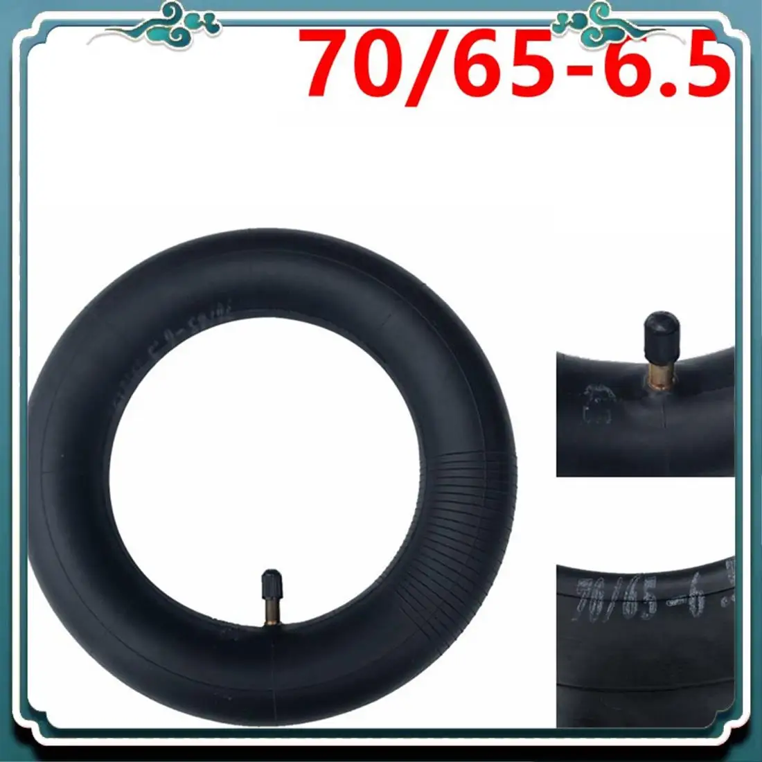 Premium 70/65-6.5 Thicken Inner Tube Tire For Xiaomi Ninebot Electric Scooter Accessories Black