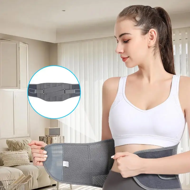 

Back Brace For Lower Back Comfortable Lower Lumbar Support Brace Adjustable Back Support Brace Sports Lumbar Back Brace For