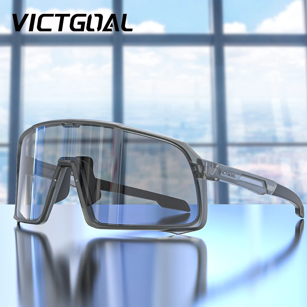 VICTGOAL Photochromic Cycling Glasses for Men Women Bike Sunglasses UV400 Eyewear Sports MTB Bicycle Women Fishing Riding Sports