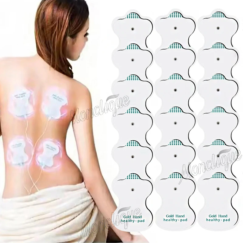 50/30/10 PCS Ems Muscle Stimulator Replacement Sticker Physiotherapy Electrodes Pad Tens Machine Conductive Gel Body Massage Pad