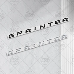 Car Sticker For Sprinter Logo W903 W906 W907 CDI Camper Van 3D Decal Body Decoration Badge Rear Trunk Emblem Decor Accessories