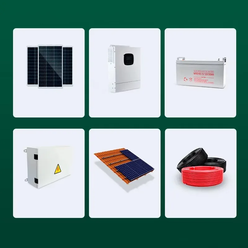 Customized Home Energy Storage Monocrystalline Silicon MPPT Wall Mounting Balcony Adjustable Solar Home Application PV System
