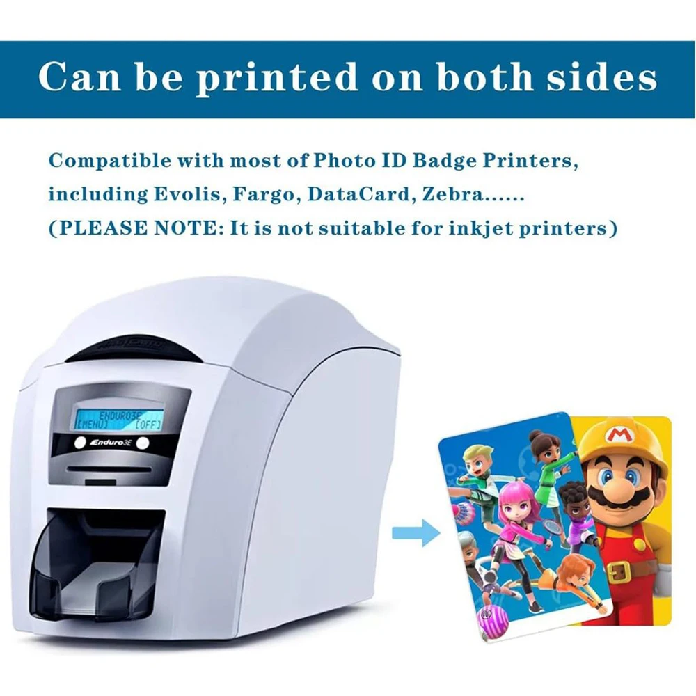 NFC Tags Ntag216 NFC Cards Printable NFC 216 Card iOS Compatible NFC Tags 888 Bytes Memory