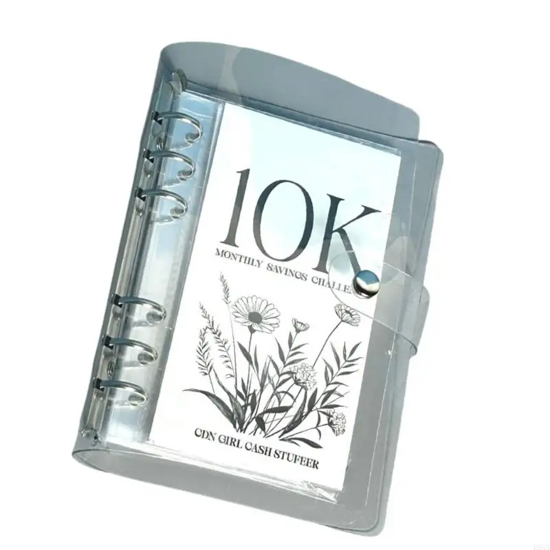 R66A Monthly Saving Shishing Challenge Binder con per adulti e familiari